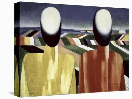 Two Farmers-Kasimir Malevich-Premier Image Canvas