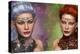 Two Female Elven-Atelier Sommerland-Stretched Canvas