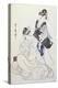 Two Female Figures-Kitagawa Utamaro-Premier Image Canvas