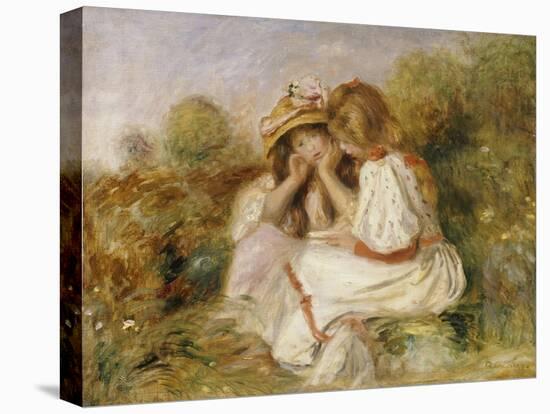 Two Girls, C.1890-Pierre-Auguste Renoir-Premier Image Canvas