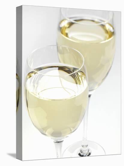 Two Glasses of White Wine-null-Premier Image Canvas