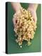 Two Hands Holding White Currants-Marc O^ Finley-Premier Image Canvas