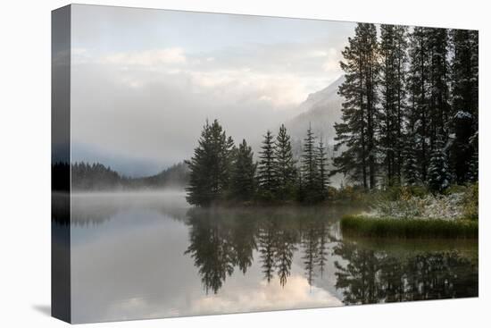 Two Jack Lake, Banff National Park, Canadian Rockies, Alberta Province, Canada-Sonja Jordan-Premier Image Canvas