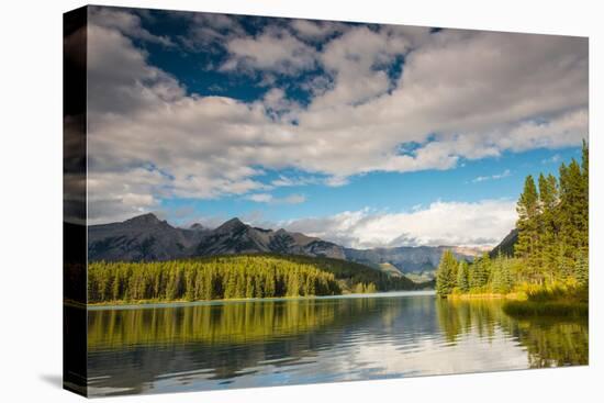 Two Jack Lake, Banff National Park, Canadian Rockies, Alberta Province, Canada-Sonja Jordan-Premier Image Canvas