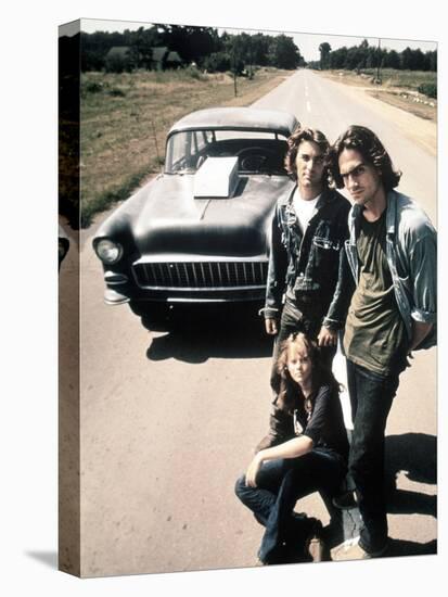 Two-Lane Blacktop, Dennis Wilson, James Taylor, Laurie Bird, 1971-null-Stretched Canvas