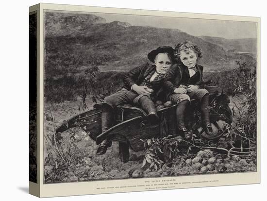 Two Little Emigrants-Mrs. Louisa Starr Canziani-Premier Image Canvas