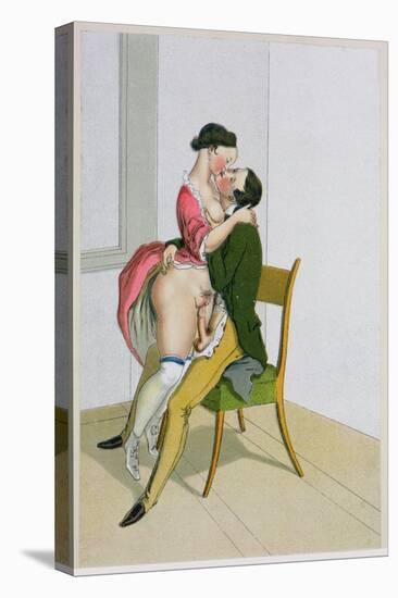 Two Lovers, Published 1835, Reprinted in 1908-Peter Fendi-Premier Image Canvas