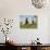 Two Mallard Drakes (Anas Platyrhynchos) and a Duck Approaching on Grass, Wiltshire, England, UK-Nick Upton-Premier Image Canvas displayed on a wall