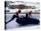 Two Man Bobsled Team Pushing Off at the Start , Lake Placid, New York, USA-Paul Sutton-Premier Image Canvas