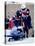 Two Man Bobsled Team Pushing Off at the Start, Lake Placid, New York, USA-Paul Sutton-Premier Image Canvas