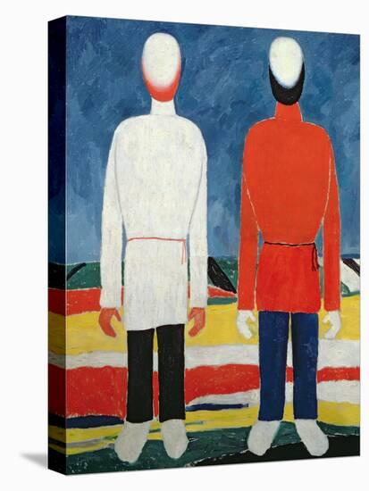 Two Masculine Figures, 1928-32-Kasimir Malevich-Premier Image Canvas