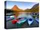 Two Medicine Lake and Sinopah Mountain, Glacier National Park, Montana, USA-Jamie & Judy Wild-Premier Image Canvas