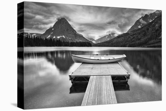 Two Medicine Lake-Jason Savage-Stretched Canvas