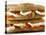 Two Mozzarella and Tomato Baguettes-Paul Williams-Premier Image Canvas