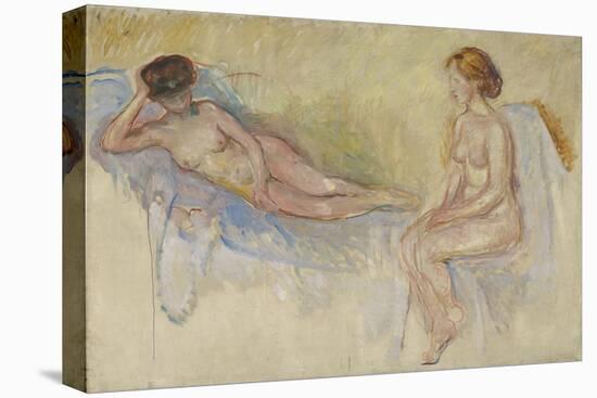 Two Nudes, C.1902-3 (Oil on Canvas)-Edvard Munch-Premier Image Canvas