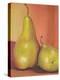 Two Pears Still Life-Blenda Tyvoll-Stretched Canvas