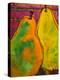 Two Pears-Blenda Tyvoll-Stretched Canvas