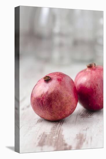 Two Pomegranates, Close-Up-Jana Ihle-Premier Image Canvas