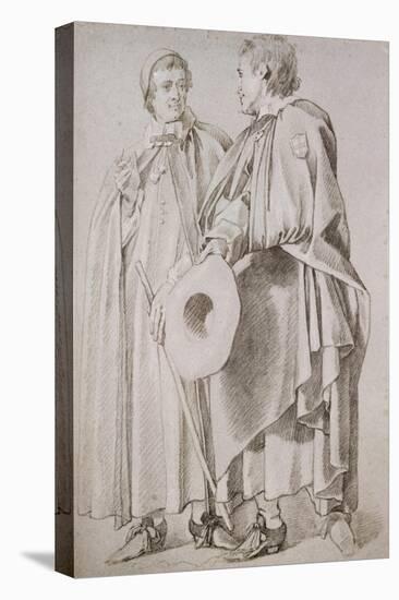 Two Poor Knights of Windsor-Sir Peter Lely-Premier Image Canvas