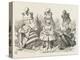 Two Queens Alice with the Two Queens-John Tenniel-Premier Image Canvas