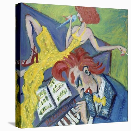 Two Red Heads and a Piano-Gina Bernardini-Premier Image Canvas