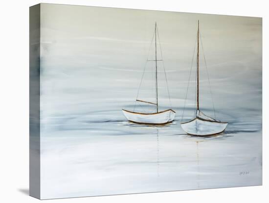 Two Sails at Rest-Yvette St. Amant-Stretched Canvas