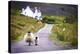Two Sheep Walking on Street in Scotland-OtmarW-Premier Image Canvas