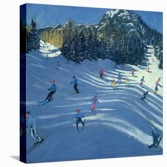 Two Ski-Slopes, 2004-Andrew Macara-Premier Image Canvas