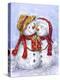 Two Snowmen-MAKIKO-Premier Image Canvas