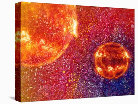 Two Suns-MusicDreamerArt-Premier Image Canvas