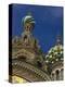 Two Towers, Church of the Savior on the Spilled Blood, St. Petersburg, Russia-Nancy & Steve Ross-Premier Image Canvas