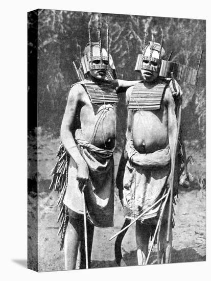 Two Witch-Doctors, Tanganyika (Tanzani), Africa, 1936-null-Premier Image Canvas