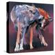 Two Wolves, 2001-Mark Adlington-Premier Image Canvas