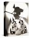 Two Women Celebrate a Bewitching Halloween-null-Stretched Canvas