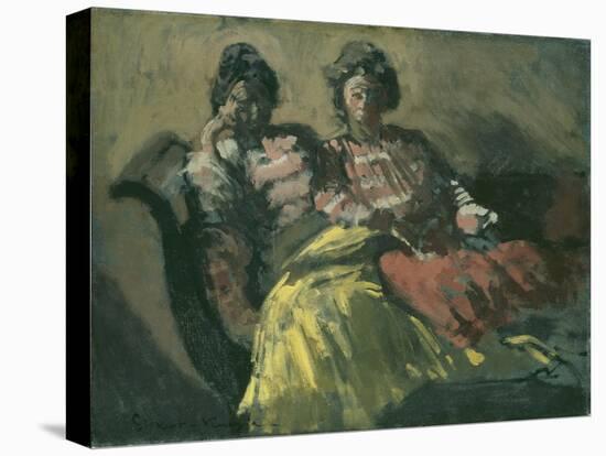 Two Women on a Sofa - Le Tose-Walter Richard Sickert-Premier Image Canvas