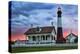 Tybee Light House at Sunset, Tybee Island, Georgia, USA-Joanne Wells-Premier Image Canvas