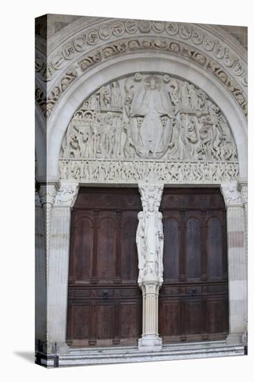 Tympanum of the Last Judgment by Gislebertus on the West Portal of Saint-Lazare Cathedral-Godong-Premier Image Canvas