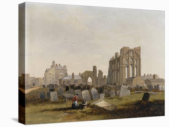 Tynemouth Priory from the East, 1845-John Wilson Carmichael-Premier Image Canvas