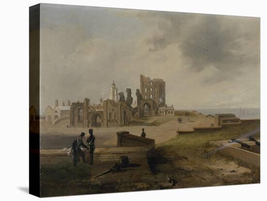 Tynemouth Priory from the East, 1845-John Wilson Carmichael-Premier Image Canvas