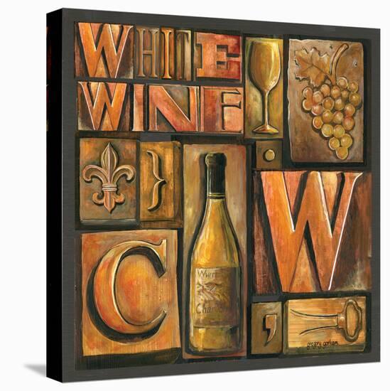 Type Set Wine Sq II-Gregory Gorham-Premier Image Canvas
