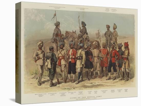 Types of the Bengal Army-Alfred Crowdy Lovett-Premier Image Canvas