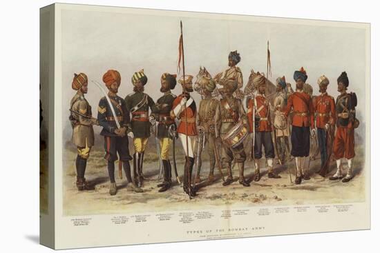 Types of the Bombay Army-Alfred Crowdy Lovett-Premier Image Canvas