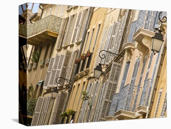 Typical Building Facade, Old Aix, Aix En Provence, Provence, France, Europe-Guy Thouvenin-Premier Image Canvas