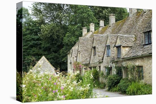 Typical Cotswold Houses in the Village of Bibury, the Cotswolds, Gloucestershire-Alex Robinson-Premier Image Canvas