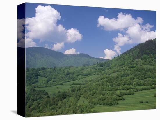 Typical Hilly Landscape, Vlkonec, Liptov Region, Slovakia-Upperhall-Premier Image Canvas