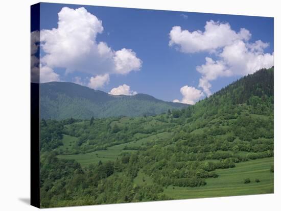 Typical Hilly Landscape, Vlkonec, Liptov Region, Slovakia-Upperhall-Premier Image Canvas