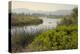 Typical Sardinian Landscape, Water Pond and Mountains in the Background, Costa Degli Oleandri-Guy Thouvenin-Premier Image Canvas