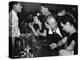 Typical Small Town Bar Scene During a Benevolent and Protective Order of Elks Party-George Strock-Premier Image Canvas