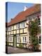 Typical Street of Pastel Houses, Aeroskobing, Aero, Denmark, Scandinavia, Europe-Ken Gillham-Premier Image Canvas