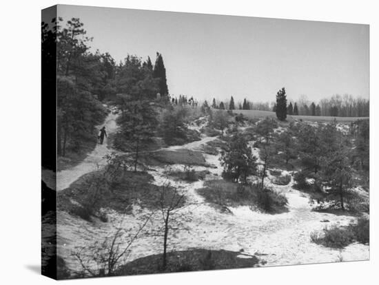 Typical Terrain on Pine Valley Golf Course, Where Masters Golf Tournament Is Being Held-null-Premier Image Canvas